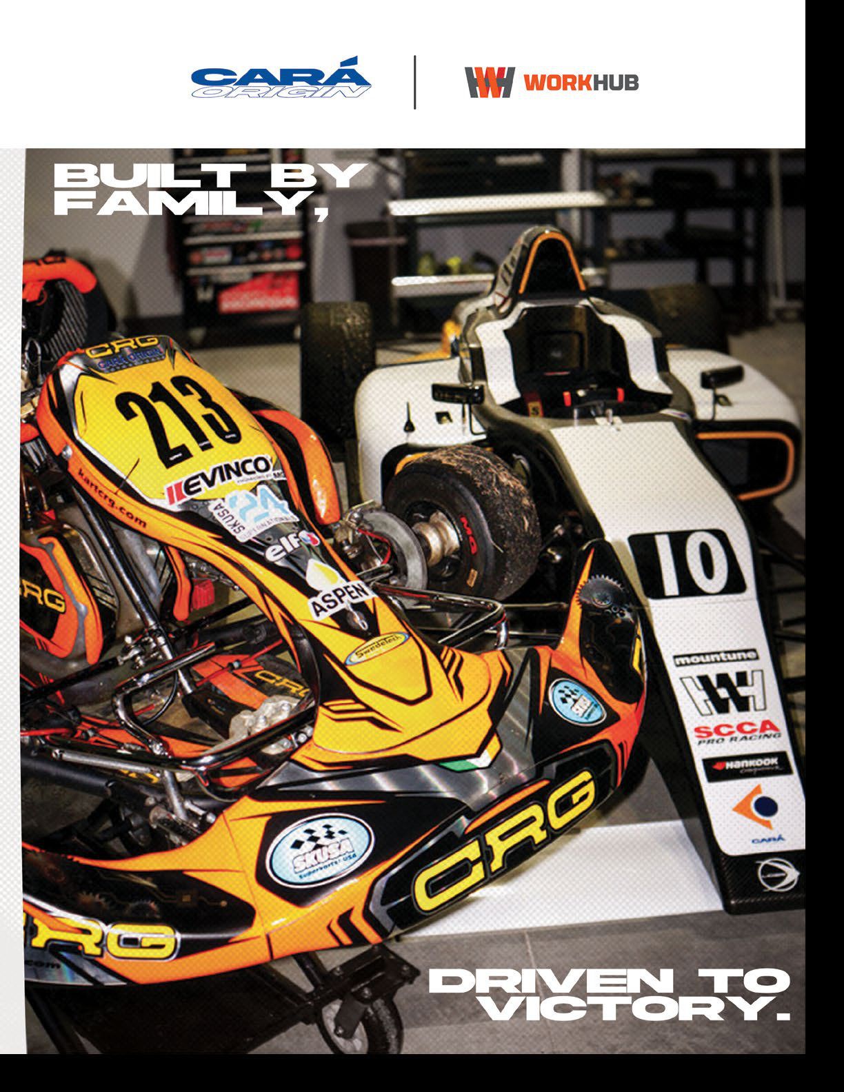 Cará Origin Motorsports race kart, built by family, driven to victory