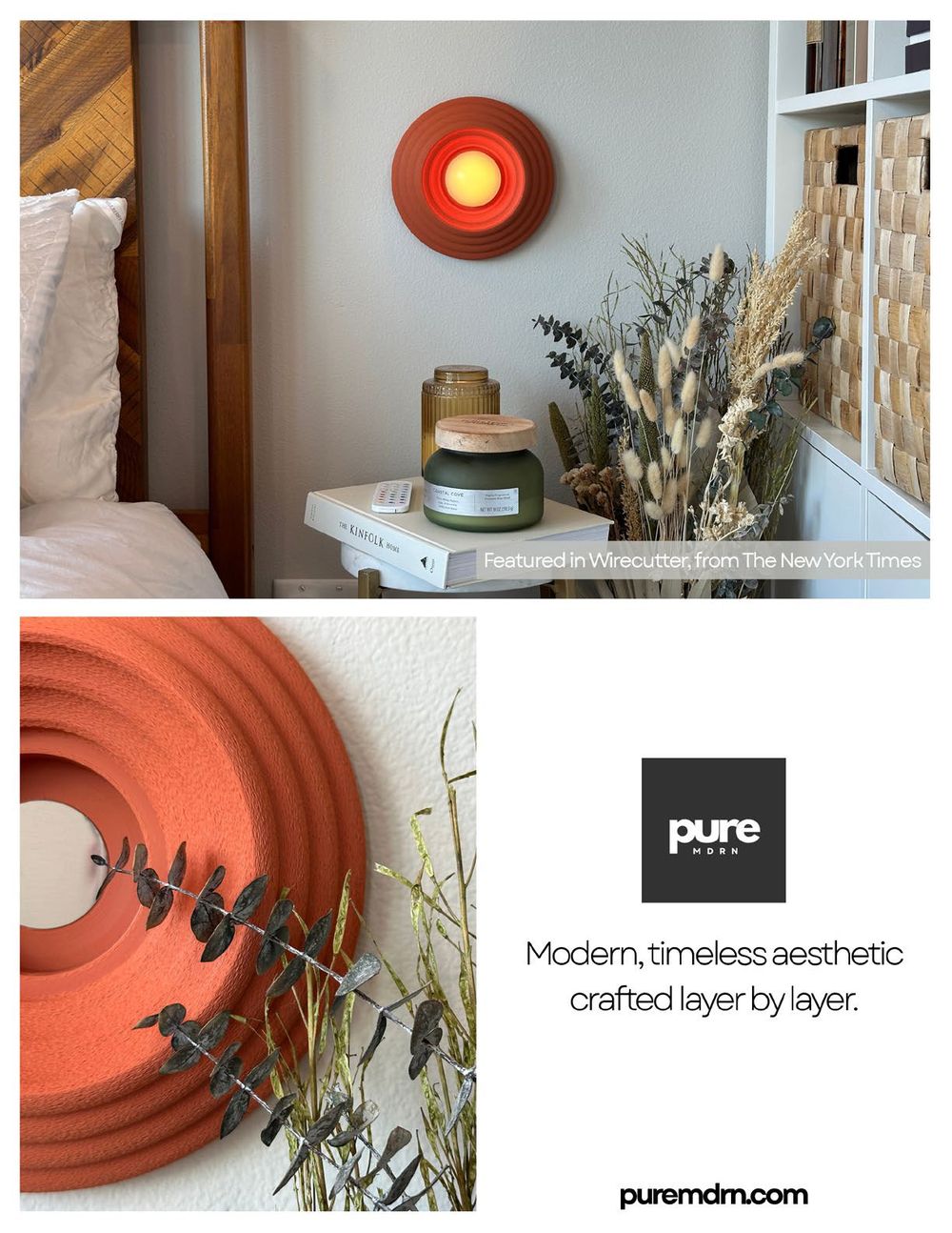 Pure MDM: modern, timeless aesthetic crafted layer by layer